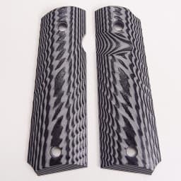 1Pair Tactics Full Size G10 Material Radial Textured 1911 Grips Patches DIY Making Replace Accessories Scales Decor Slabs
