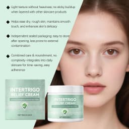 Skin Fold Soothing Cream Intertrigo Relief Helps Support Skin Comfort Moisture Friction Protection Fast-Drying Non-Greasy Smooth