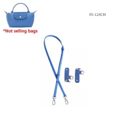 Genuine Leather Shoulder Strap Fit For Longchamp Mini Le Pliage Punch Free Crossbody Bag Strap Accessories