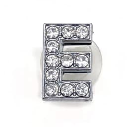 Shoe Charms Glitter Rhinestone Letter Silver Crystal Alphabet DIY Alloy Shoe Decorations Jewelry Slider Bracelet Wristbands