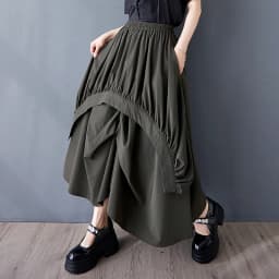 plus size vintage high waist spring summer casual loose long for woman skirts womens 2025 skirt clothing