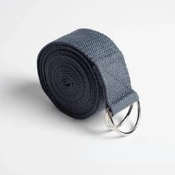 1.8mx3.8cm Yoga Strap Durable Cotton Exercise Straps Adjustable D-Ring Buckle Gives Flexibility for Yoga Stretching