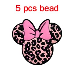 5pcs Silicone Cartoon Beads DIY Pacifier Chain Baby Oral Care Pacify Accessory Part