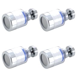Kitchen Faucet Water Filter Pressurized Sink Filter Water Purifier 360° Tap Splash Proof Faucet Aerator Extender for Bathroom