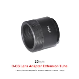 C-CS MOUNT Extension Tube Adapter 5 10 15 20 25 40mm C-Mount Adaptor Spacer Ring For CCTV Lens and Industrial Camera Lens