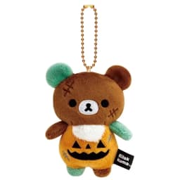 Rilakkuma Cute Halloween Series Plush Doll Pendant Backpack Ornament Anime Keychains Birthday Gifts for Boys and Girls