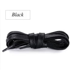 New Flat Waxed Cotton Shoe Laces Unisex Boots Casual Sneakers Shoelace Leather Laces Shoes Boots Waterproof for Shoelaces