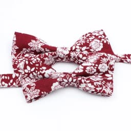 Cotton Floral Parent-Child Bowtie Set Bow Tie Necktie For Men Wedding Party Business Suits Gravata Pink Yellow Butterfly Cravats