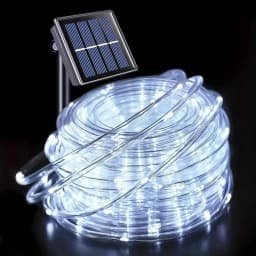 Outdoor Solar Lights Garland Rope String Lights 7-32M LED Garden Garland Waterproof Tube Lamp for Garden Christmas Decoration