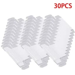 10/20/30/50pcs 1/64 Car Model Toy Transparent PVC Box Wheel Dustproof Storage Wedding Favor Party Decor Clear Gift Display Case