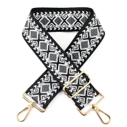 1P Deepeel 5cm Wide Handbag Straps Embroidered Bag Strap Shoulder Band Crossbody Webbing Adjustable DIY Sewing Accessories