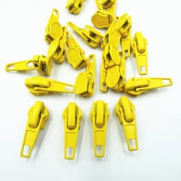 10-100Pcs 3#/5# Nylon Coil Auto Lock Zipper Puller DIY Sewing Tool Zipper Slider 20 Colors