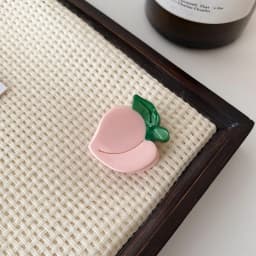 Formal: Mini Acetate Clip, Cute Fruit Hair Clip, Top Clip with High-end Feel, Side Clip for Tousleds, Hair Accessory