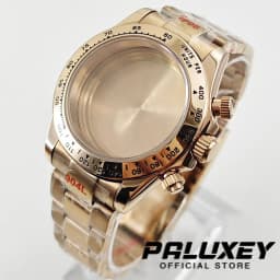 Daytona 40mm VK63 Sapphire Glass Watch Case Ceramic Bezel Men's Watch Accessories Suitable for VK63 VK63A VK64 Quartz Movement