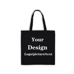 2025 Custom Tote Bag Shopping Your Images Here Print Original Design White Fashion Travel Canvas Bags Grocery Bag Pures Shopper