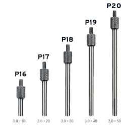 3/5/6pcs Dial Digital Test Indicator Contact Point Stem Rod Depth Gauge Measurer Tool Set Measuring Instruments Parts