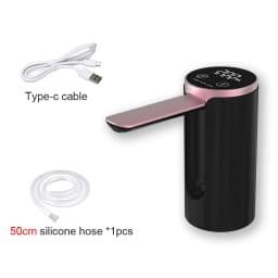 Electric Water Gallon Bottle Pump Automatic Folding Water Dispenser Pump 19 Liters Rechargeable Foldable Desk Water Bottle Pump