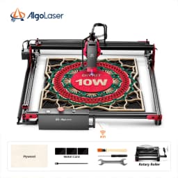 ALGO Laser Engraver DIY KIT OPTIONAL Laser Rotary Roller Desktop Engraving Cutting Cutter Machine Metal Woodworking 400x400mm