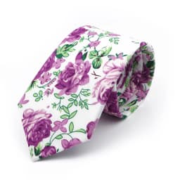 47 Styles Floral Ties For Men Women Elegant Beautiful Flower Printed Necktie Narrow Skinny Cravat Fit Wedding Party Workplace