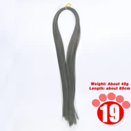 80CM 1/3 1/4 1/6 SD Doll Hair Accessories Salon Ob Heat Resistant Doll Wig Hair Hand Woven Modified DIY Hair Grafting Hair