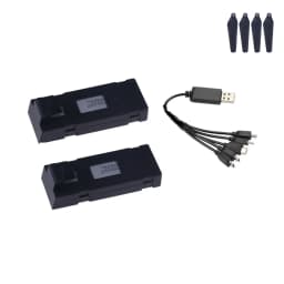 3.7V 2600Mah Battery For E88 E88PRO E88MAX E525 E99 E99PRO P1 P5PRO K3 S1 P8 Mini Uav Drone Battery Special Rc Part with charger