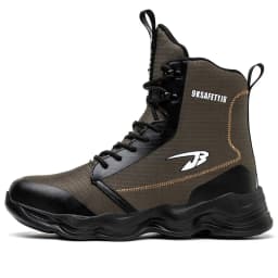 Men Winter Safety Boots Are Light and Comfortable Steel Toe Cap Anti-piercing Industrial Outdoor Work Shoes Foot Protection