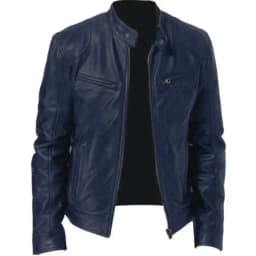 2025 Leather Motorcycle Riding Jacket Men's Slim Fit PU Jacket Outdoor Sports Autumn and Winter Windproof Men's Jacket 5XL