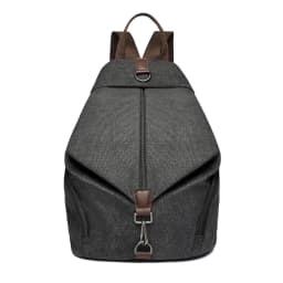 KONO Canvas Backpack WOMEN'S Vintage Daypack shoulder bag Large Shoulder Backpack travel bag for Travel Outdoor & School