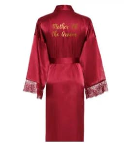 Women Long robe Satin Robe Bridal Robe Bridesmaid Robes Lace Robe Wedding Robe Sleepwear Bathrobe Dressing Long Gowns