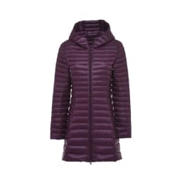 Winter Lightweight Down Jacket Women Mid Length White Duck Down Puffer Coat Woman Portable Slim Fit Fashion Outerwear JK-070