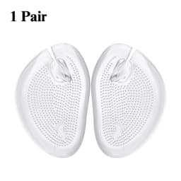Silicone Slippers Sandals Forefoot Pad Flip-flop Pad Clip Foot Pads GEL Shoes Insole Foot Care Massage Particle Non-slip Cushion