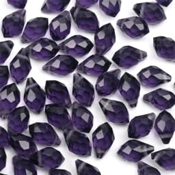 Austrian Crystal Teardrop Glass Beads 50pcs Briolette Waterdrop Pendant Loose Beads for Jewelry Making Bracelet DIY