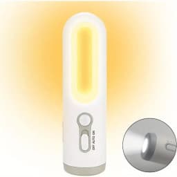 Portable 2 in 1 Flashlight Motion Sensor Night Light Bedroom Bathroom Reading Camping Lighting Baby Feeding Eye Care Bedside Lam