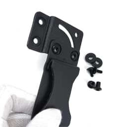 1piece Universal K Sheath Waist Clip KYDEX Making Scabbard Clip K Sheath Accessories Carry KYDEX Sheath Tool with Screws