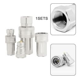 Quick Release Fitting ISO7241-A NPT ISO A Hydraulic Coupling Connector 1/4" 3/8" 1/2" 3/4" NPT1 Quick Change Interface
