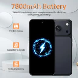 K-Touch M18 Pro Max 7.3Inch Mobile Phones 22G+2TB Cell Phone Android 15 Smartphone 5G Dual SIM 7800mAh Unlocked 16MP+48MP Camera Cellphones
