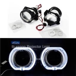Ronan 40W 3inch Bi-Led Projector Lens 4.3K 6K 2000LUX for H1 H4 H7 9005/9006 Socket Car Headlight Retrofit Upgrade Full Kit