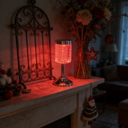 RGB Crystal 1PC Table Lamp | USB Powered | Dimmable Color Changing Ambient Light for Bedroom & Desk