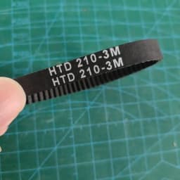 HTD 3M 210 Rubber Timing Belt Width 8mm For Floor scrubber / TINECO