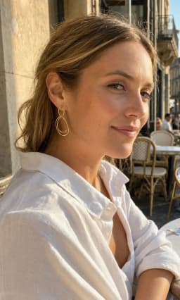 La. Muses Simple Line Stainless Steel Women's Earrings PVD Gold Plated Trendy Daily Jewelry Accessories Gifts