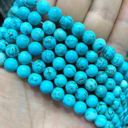 Natural Stone Amethyst Green Jade Agate Rose Quartz Apatite Turquoise Round Bead for Jewelry Make Diy Women Bracelet Accessories