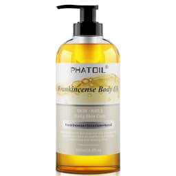 PHATOIL 260ml Body Oil For Moisturizing & Soothes Skin Ginger Grapefruit Rose Lavender Massage Body Oils Long-Lasting Fragrance