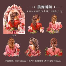 10pcs/lot Kawaii Stationery Stickers Your back Diary Planner Decorative Mobile Stickers Scrapbooking DIY Craft Sticker