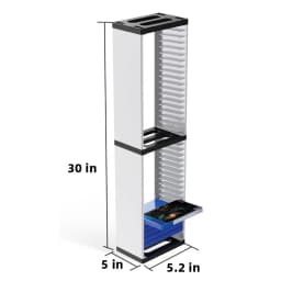 DATA FROG Host Disc Double-layer Storage Box Holder For PS5/PS4/Switch Disc Shelf for Xbox Series X Holder Accessories