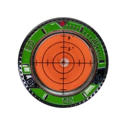 Golf Green Slope Reader Golf Hat Clip Ball Marker With High Precision Poker Chip Style Bubble Level Golf Accessories For Men