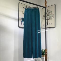 Women's Summer Chiffon Wide Leg Pants Casual Candy Color Loose Long Pants Lady Chic Solid Color High Waist Wide Leg Trousers
