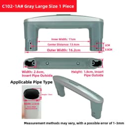 Travel Suitcase Handle Replacement Retractable Pressing Handbag Parts Luggage Handle Amlenker/Ou Milan Qi C101 Spring