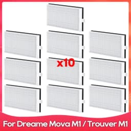 Fit For ( Dreame Mova M1 / Trouver M1 / Okami R110 / ROPO Laser Slim / Kewbily DL30 Pro ) Side Brush Filter Mop Accessories Part