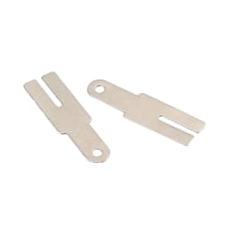 50pcs Y Shaped Nickel Sheets Nickel Strip Battery Connection Nickel Plated Steel Belt Strip Spot Welding Connector 20*5.7mm