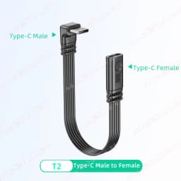 10-100cm Type C to Type-C Conversion Adapter Cable Converter Wire Support 45W Charging & 480Mbps Data Transfer USB C Data Cord